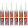Everbuild EVBGPSTR General Purpose Silicone Clear 280ml 6 Tubes