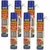 Everbuild EVFF7 Fix & Fill Expanding Foam Filler 750ml 6 Cans -EVERBUILD Shop 69107544 1