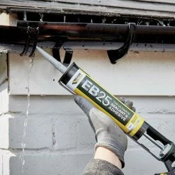 Everbuild EB25 Hybrid Sealant Adhesive Black 300ml (6 Pack) -EVERBUILD Shop 69669351 5