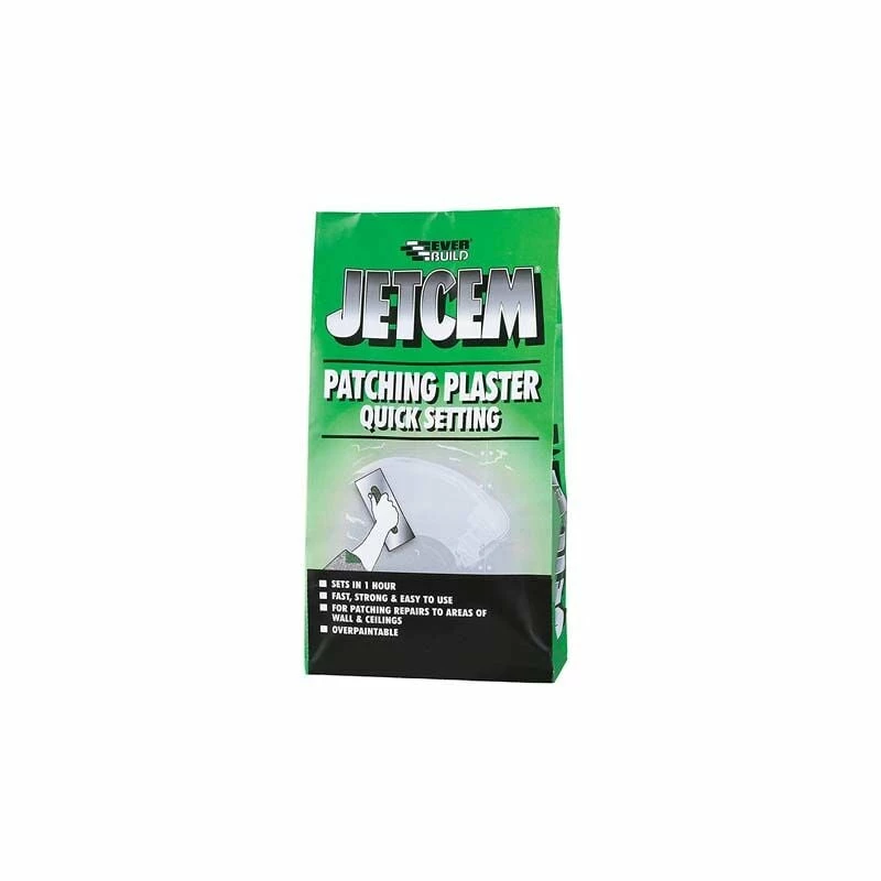 EVERBUILD 6KG JETCEM JETPATCH Quick Setting PATCHING Plaster High Strength - White EVERBUILD 6KG JETCEM JETPATCH Quick Setting PATCHING Plaster High Strength - White -EVERBUILD Shop everbuild 6kg jetcem jetpatch quick setting patching plaster high strength white L 878423 23485785 1