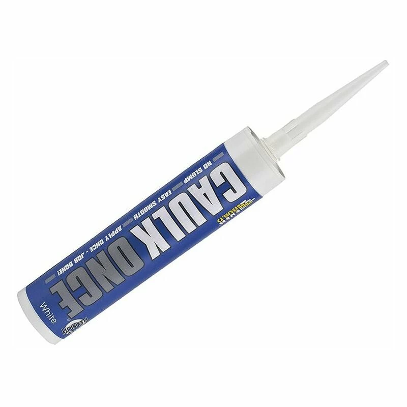 Everbuild - Caulk Once White 295ml 3 Everbuild - Caulk Once White 295ml